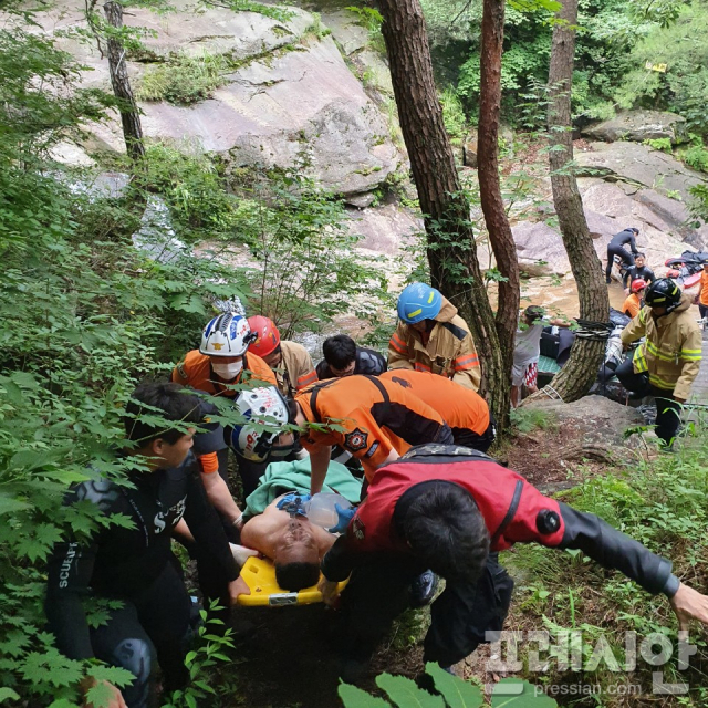 전남 구례 지리산 문수골 계곡, 피서객 사망 사고 발생