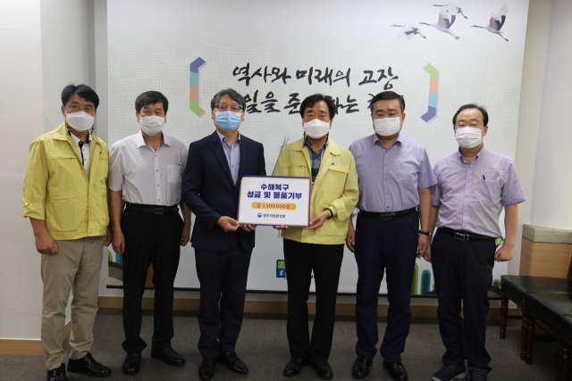 홍정섭 원주환경청장, 철원 수해지역 방문