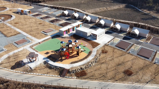 약수골 캠프촌 오토캠핑장