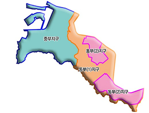 제주 중문관광단지, 3개 지구로 분할 개발