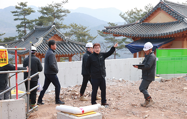영월군, 해빙기 주요사업 현장 점검
