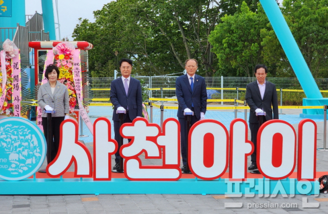 사천시 초양도 회전 대관람차 ‘사천아이’ 개장