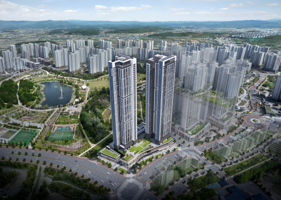 전주 에코시티 한양수자인 디에스틴 견본주택 열고 분양 돌입