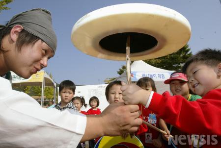 안성 남사당 바우덕이 축제-버나놀이