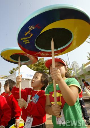 안성 남사당 바우덕이 축제-버나놀이