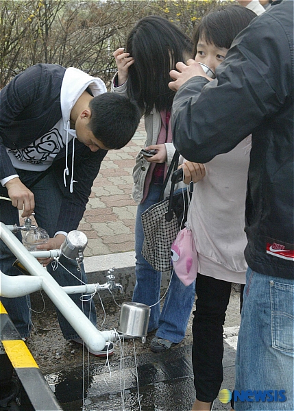 벗꽃길 걷다보면 목이 타요
