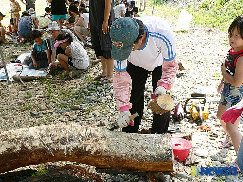 장승깍기 재밌어요