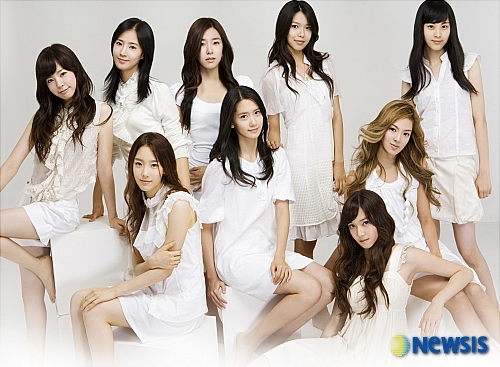 여고생그룹 소녀시대 얼굴공개