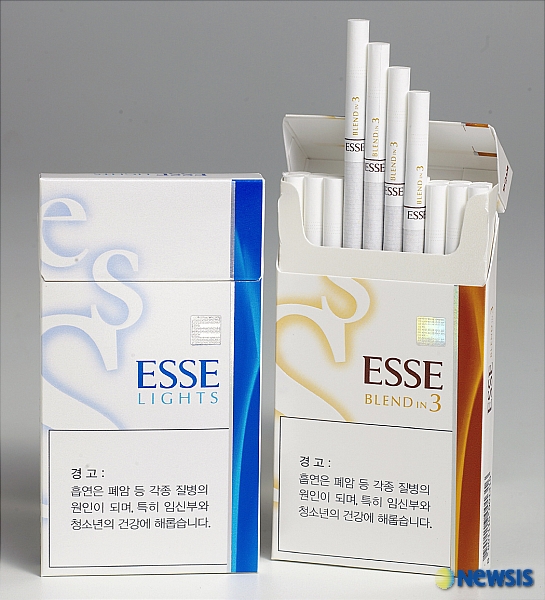 에쎄 디자인 리뉴얼·타르 3mg형 에쎄 블렌드 출시