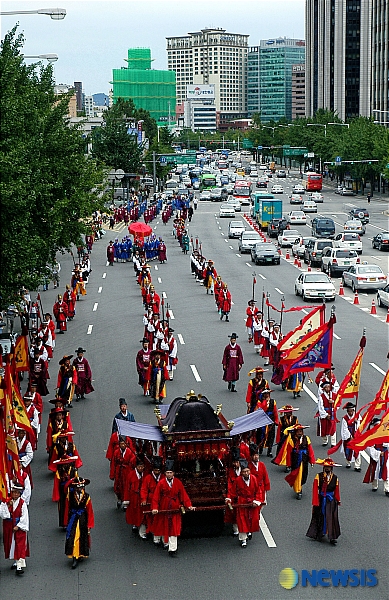 사직대제 어가행렬