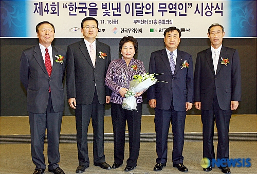 이달의 무역인 수상한 에스비씨리니어 정승희 대표