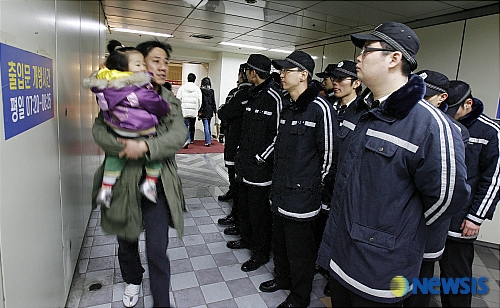 신도림역과 테크노마트 대립
