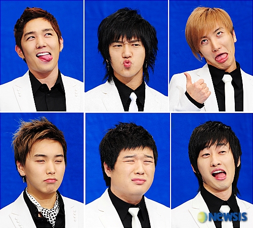 슈퍼주니어 멤버들의 엽기표정
