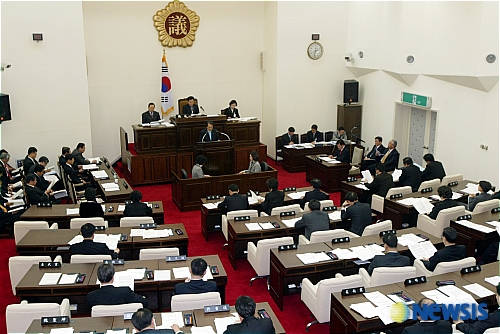 제주도의회 제246회 임시회 개회