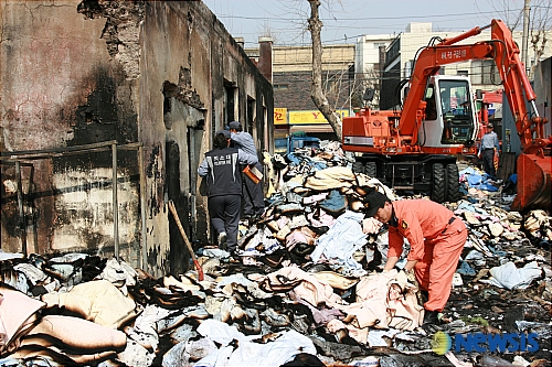 대전 공장 화재 소방 진입 관련자료 2