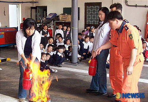 광진소방서 행당119안전센터, 어린이 소방안전교실 운영