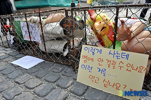 이렇게 사는데 병에 안 걸리수 있나요?