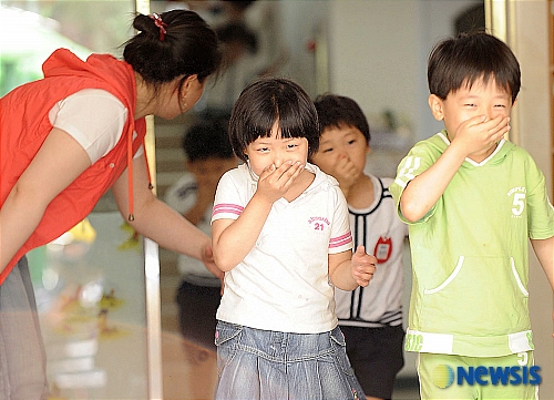 유독가스는 마시면 안돼요