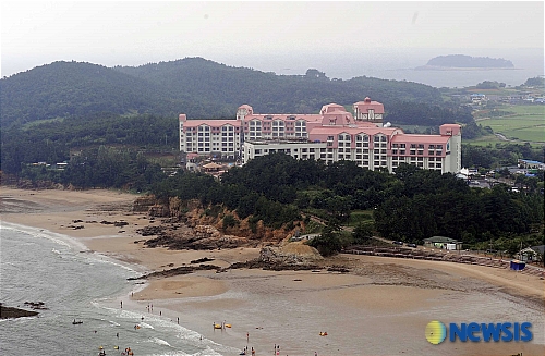 서해안의 진주속 대명리조트 변산 오픈