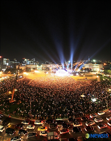 환경수도 창원에서 열린 음악회