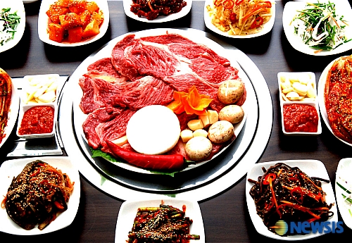 푸짐한 한상, 장수한우 판매점