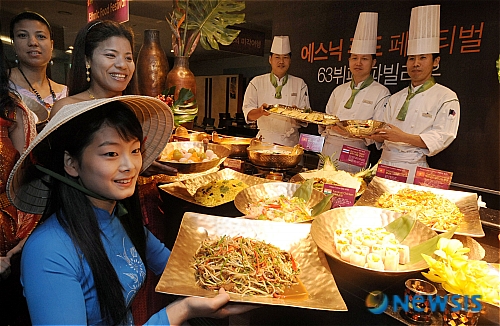 63부페 파빌리온, 제3세계 음식 맛보세요