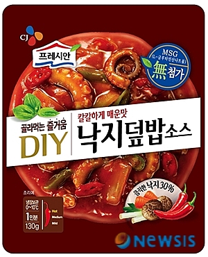 CJ제일제당, 국내 최초 덮밥 요리소스 4종 출시