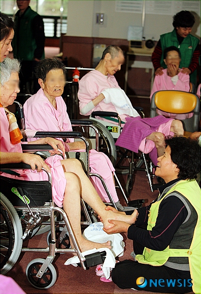 발마사지 받으시고 건강하세요