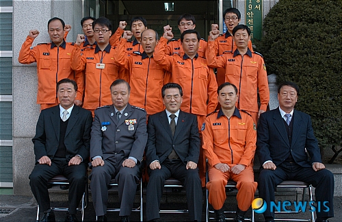 최성룡 소방방재청장, 은평소방서 역촌119안전센터 방문