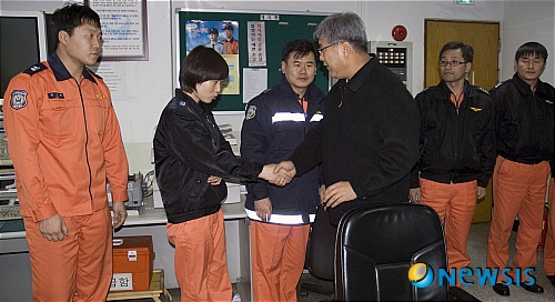 119안전센터 방문 이기환 서울소방재난본부장