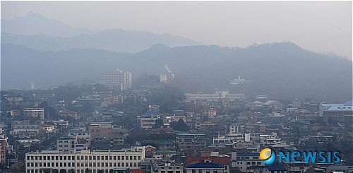 안개에 싸인 서울