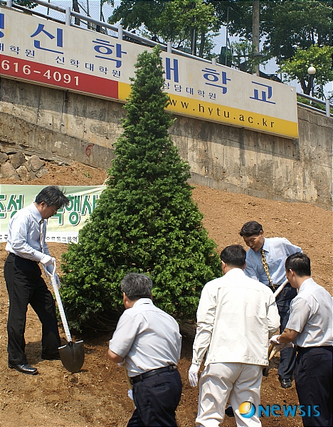 철도변 수림대 조성 나무심기하는 철도공사 수도권서부지사