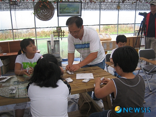 금산농촌테마마을 약초향 주머니 제작 인기