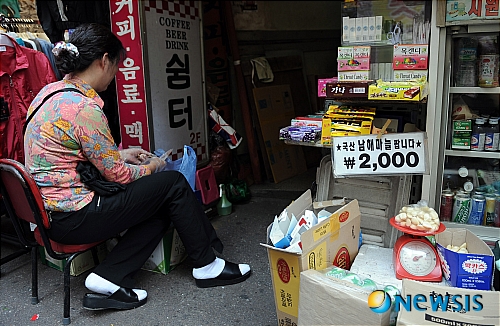 마늘파는 담배가게