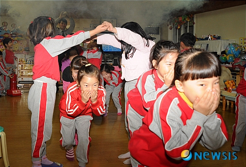 은평소방서, 유치원 소방안전교육