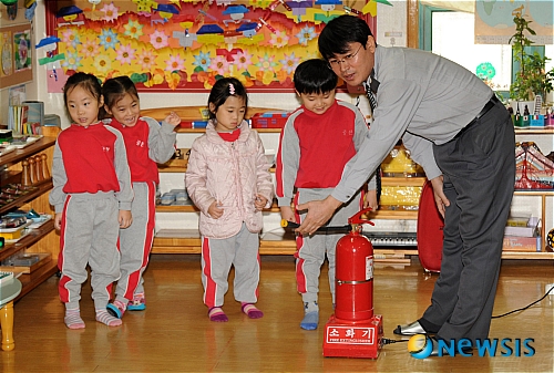 은평소방서, 유치원 방문 소방안전교육 실시