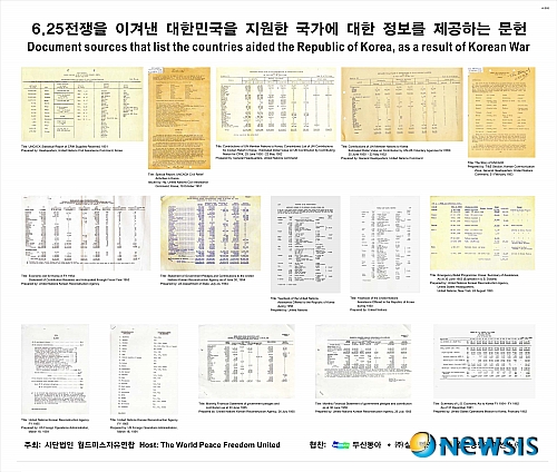 생명의 항해 한국 지원한 국가 정보문헌