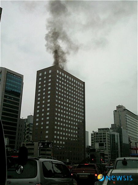 명동 대연각 빌딩 옥상 화재
