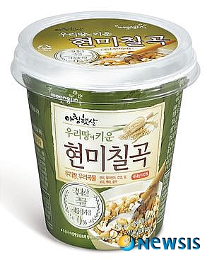 웅진식품, 아침햇살 우리땅이 키운 현미칠곡 출시