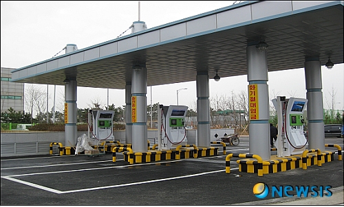 송도 CNG 충전소 준공…대중교통 개선 전망