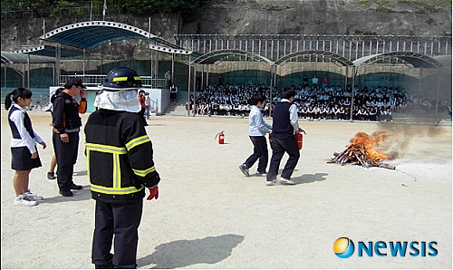 관악소방서, 봉림중학교 소방안전교육 실시