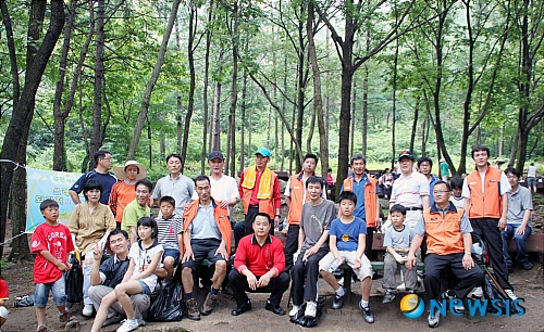 한아름봉사회, 계족산 환경정화활동