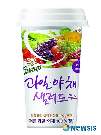 매일유업, 썬업 과일야채샐러드 주스 퍼플 출시