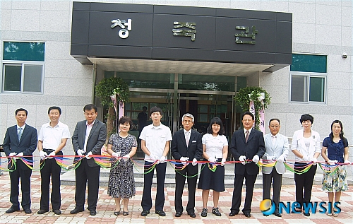 대덕전자기계고 강당 청죽관 준공