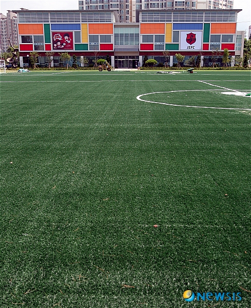 24일 준공식 앞둔 박지성 유소년 축구센터