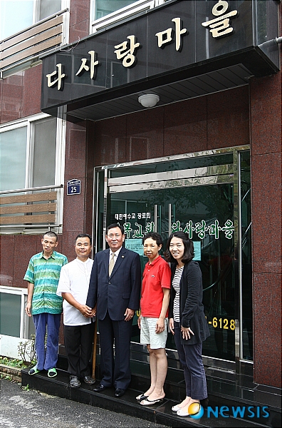 허재안 의장, 다사랑 마을 방문 격려