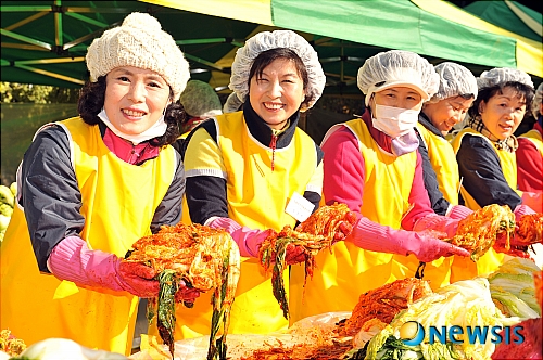 사랑과 정성을 듬뿍 담은 김장김치