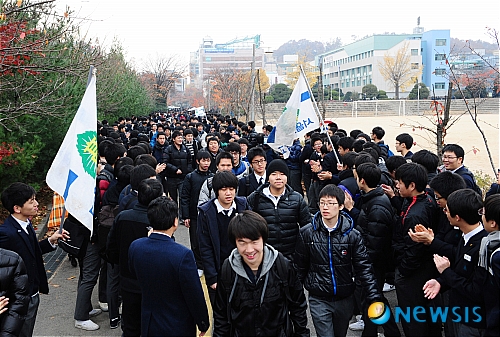선배들을 위한 장행 행사