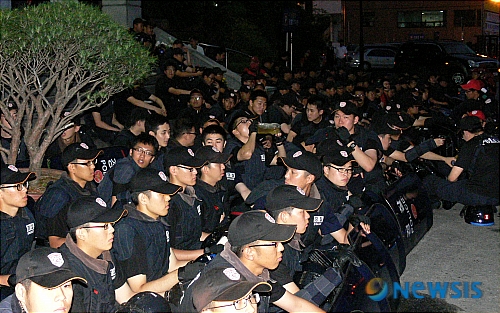 전·의경 감소…경찰내부 대체인력 부족 아우성