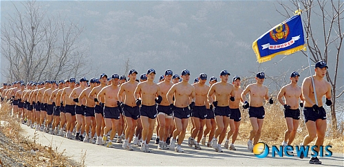 해군 해난구조대 혹한기훈련